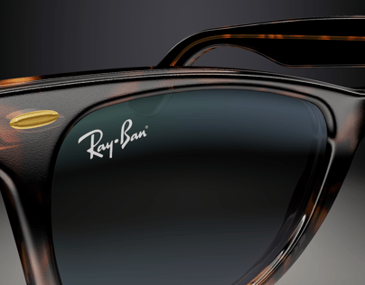 Sunglasses 3D mockup. Create presentations using Online Mockup Generator.