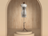ProVisual — Tailors Female Mannequin 3D mockup and 3D model - visualize online now
