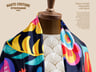 Tailors Mannequin with Shawl 3D Mockup, 3D model. ProVisual.