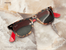 Sunglasses 3D mockup. Create presentations using Online Mockup Generator.