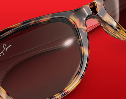Sunglasses 3D mockup. Create presentations using Online Mockup Generator.