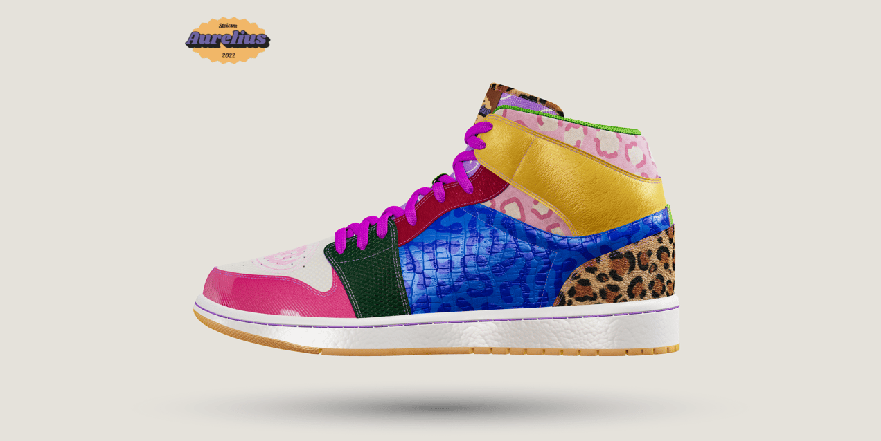 Shoes 3D mockup High-Top Sneaker. Edit online. ProVisual. 
