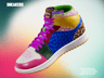 Shoes 3D mockup High-Top Sneaker. Edit online. ProVisual. 