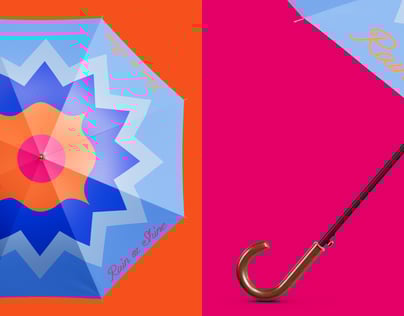 Free Umbrella Mockup 3D mockup. Create presentations using Online Mockup Generator.