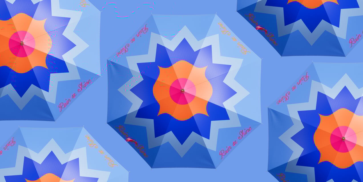 Free Umbrella Mockup 3D mockup. Create presentations using Online Mockup Generator.