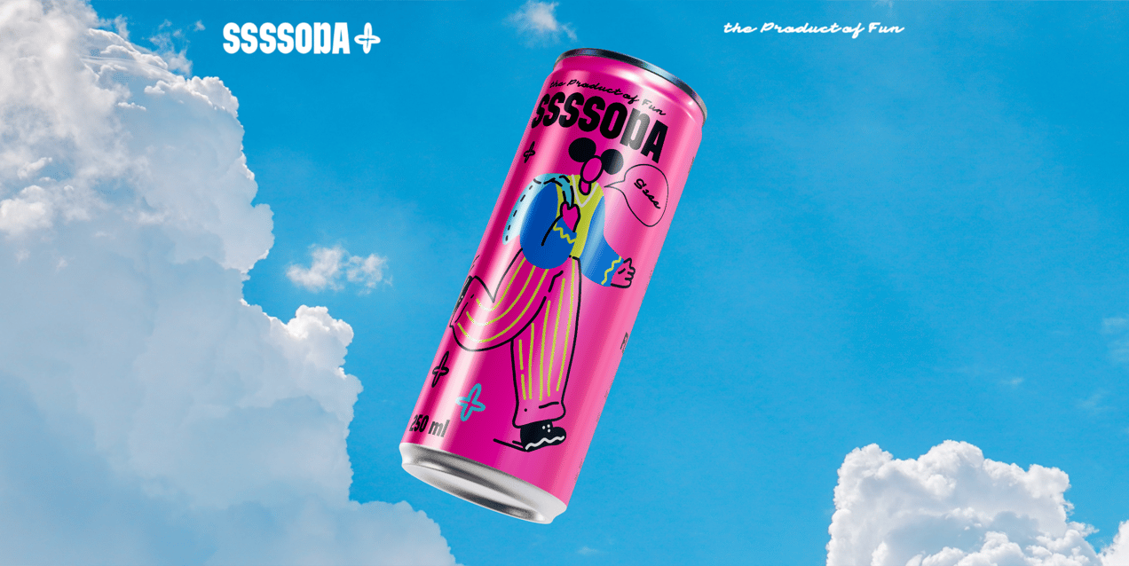 250ml Soda Can 3D Mockup, 3D model. ProVisual.