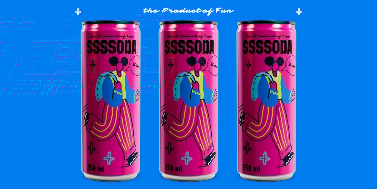 250ml Soda Can 3D Mockup, 3D model. ProVisual.