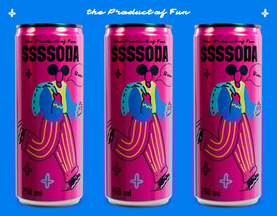 250ml Soda Can 3D Mockup, 3D model. ProVisual.