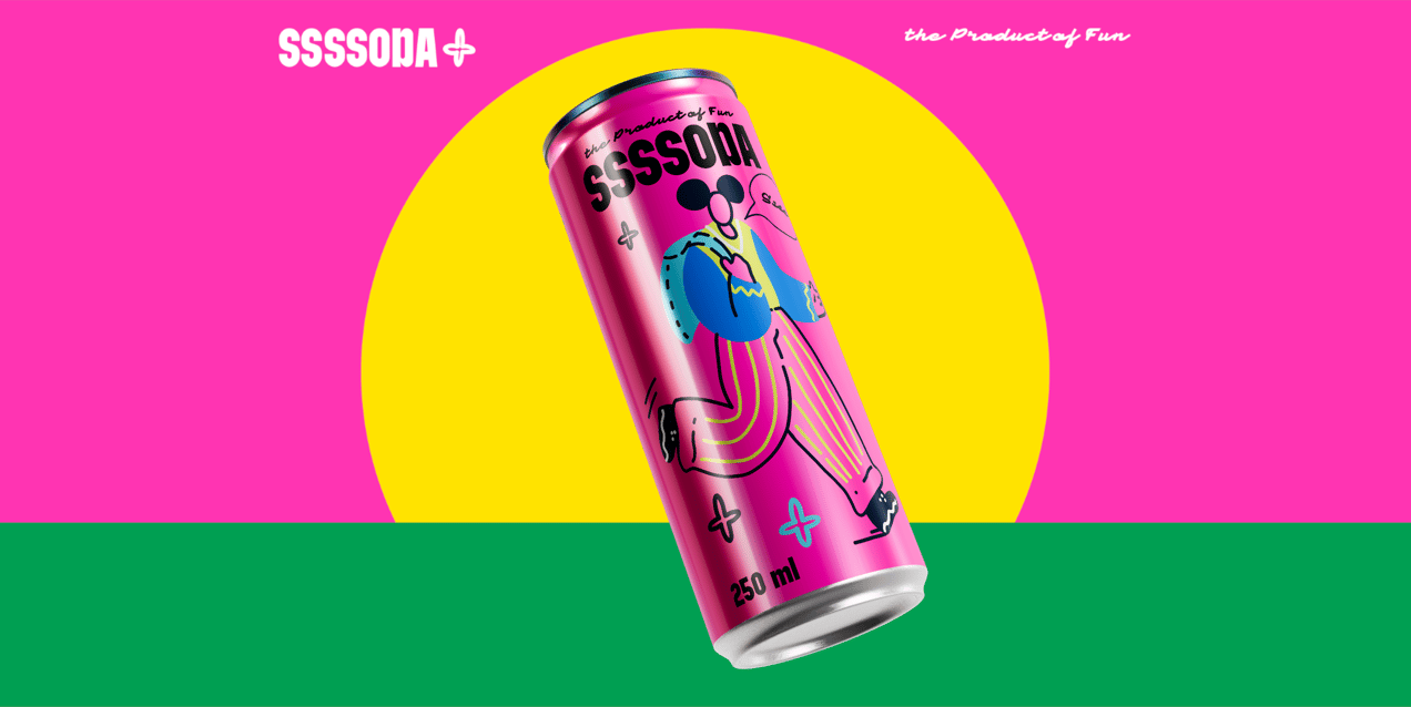 250ml Soda Can 3D Mockup, 3D model. ProVisual.