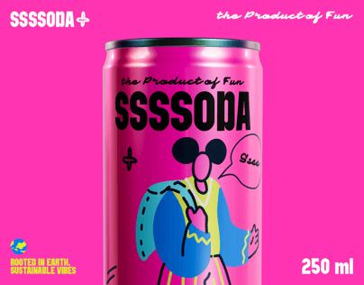 250ml Soda Can 3D Mockup, 3D model. ProVisual.