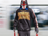 Gym Outfit with Hoodie and Shorts. 3D model. ProVisual.