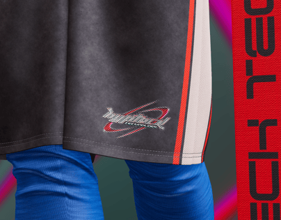 Gym Outfit with Hoodie and Shorts. 3D model. ProVisual.