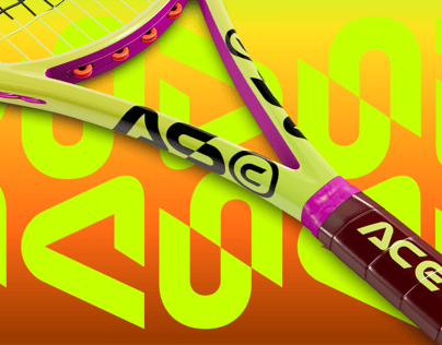 Free Tennis Racket 3D mockup. Create presentations using Online Mockup Generator.