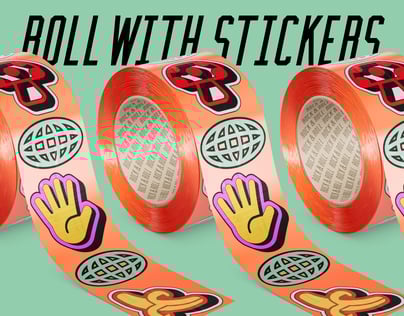 Packaging Tape Mockup, Duct Roll. 3D Mockup. ProVisual. 