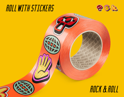 Packaging Tape Mockup, Duct Roll. 3D Mockup. ProVisual. 