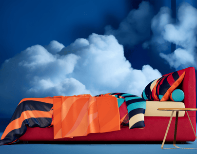 Bed 3D mockup. Create presentations using Online Mockup Generator.