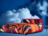 Bed 3D mockup. Create presentations using Online Mockup Generator.