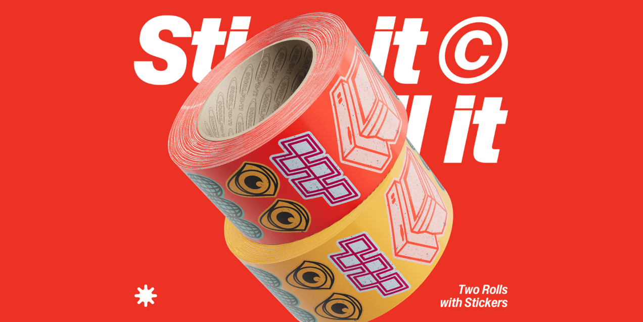 ProVisual — Packaging Tape Mockup 3D mockup