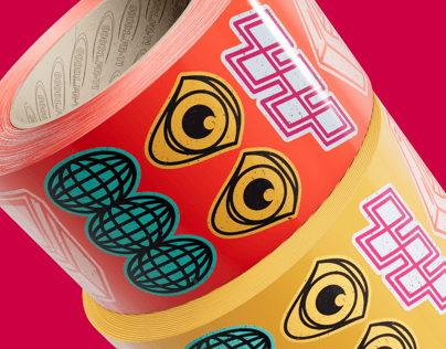 Free Packaging Tape 3D mockup. Create presentations using Online Mockup Generator.