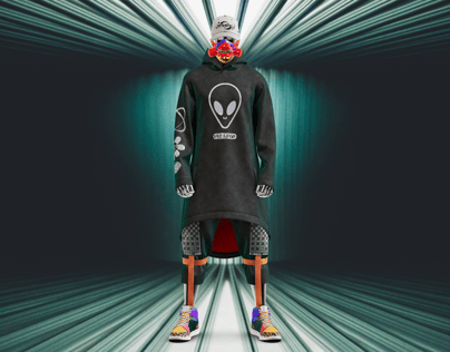ProVisual — Gym Outfit with Respirator 3D mockup