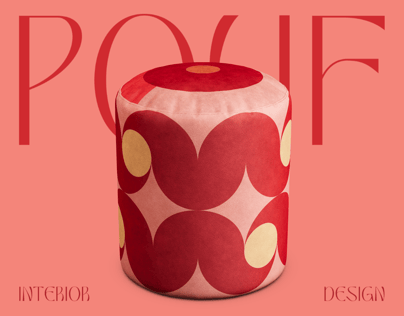 ProVisual — Round Pouf 3D mockup