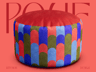 Pouf. Interactive 3D model. ProVisual.