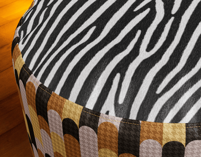 Pouf. Interactive 3D model. ProVisual.