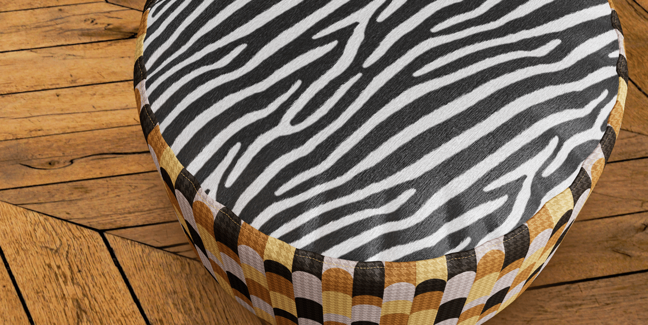 Pouf. Interactive 3D model. ProVisual.