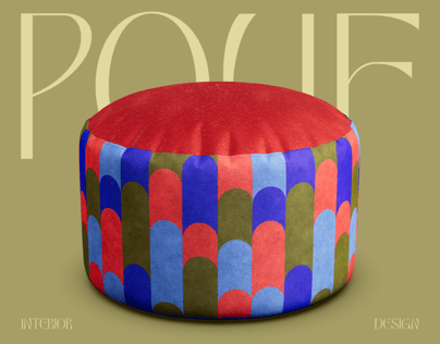 ProVisual — Pouf 3D mockup