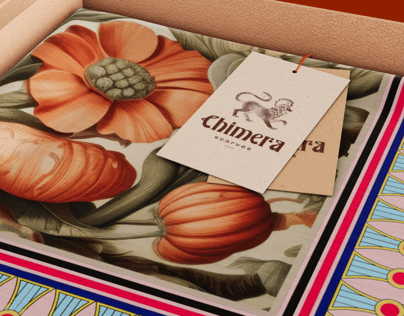 Scarf in Box 3D Mockup, 3D model. ProVisual. 