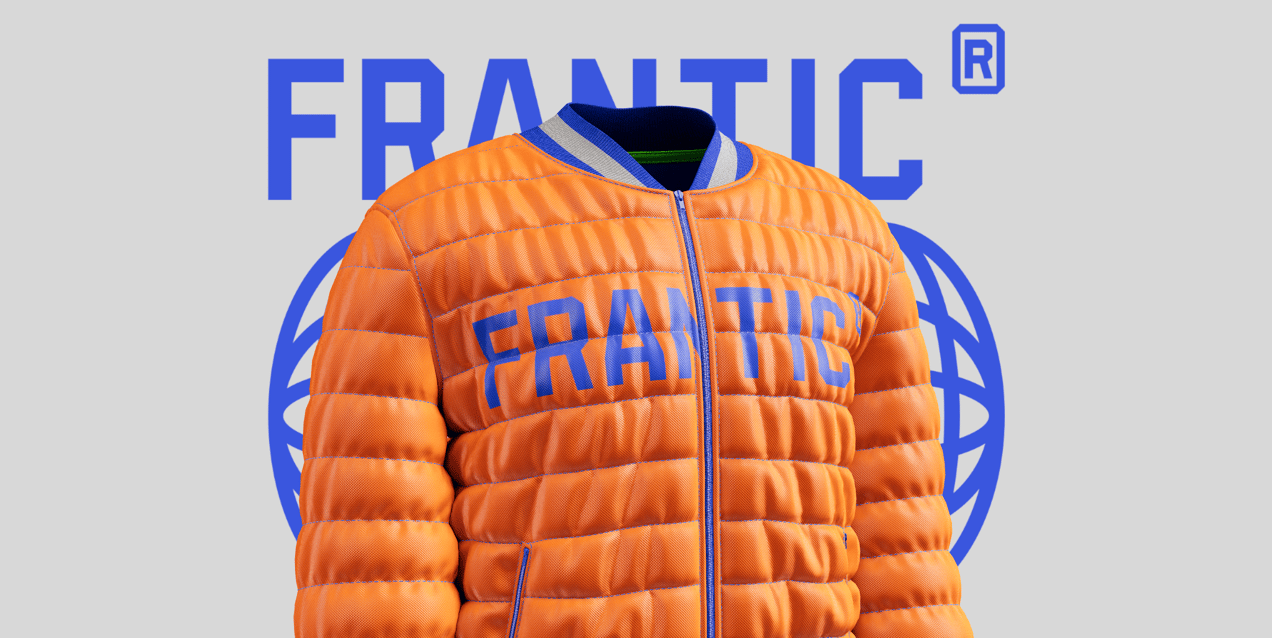 Men's Bomber Jacket. 3D model. ProVisual. 