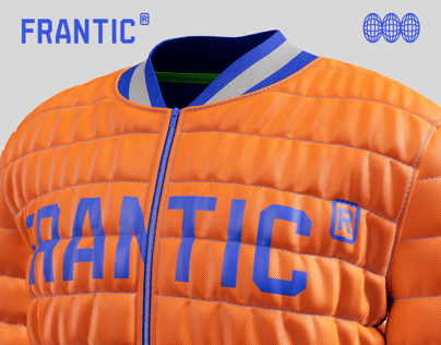 Men's Bomber Jacket. 3D model. ProVisual. 