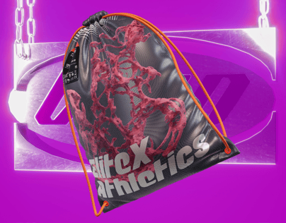 ProVisual — Gym Sack 3D mockup and 3D model - create your perfect project online