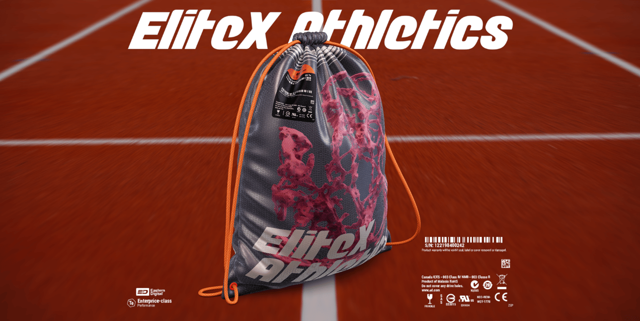 ProVisual — Drawstring Bag Mockup 3D mockup