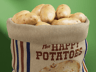 Sack with Potatoes. 3D model. ProVisual.