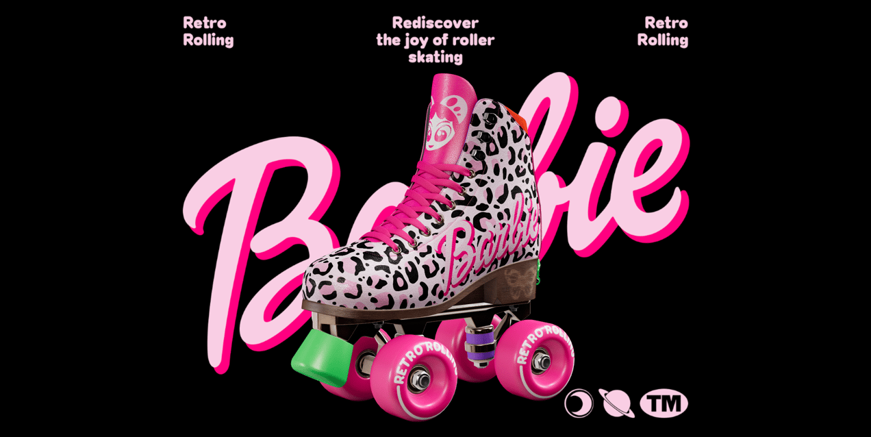 ProVisual — Quad Roller Skate 3D mockup