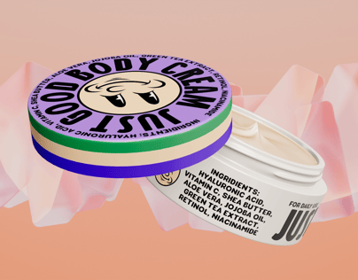 ProVisual — Opened Cosmetic Jar 3D mockup and 3D model - see every detail and customize online