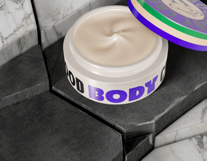ProVisual — Opened Cosmetic Jar 3D mockup and 3D model - see every detail and customize online