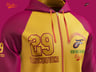 Full-Zip Raglan Hoodie. 3D model. ProVisual.