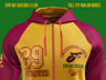 Full-Zip Raglan Hoodie. 3D model. ProVisual.
