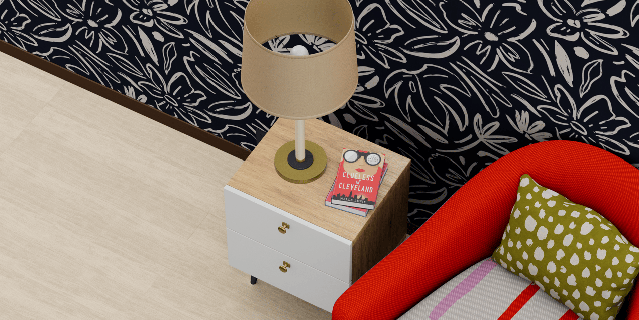 Room 3D mockup. Create presentations using Online Mockup Generator.