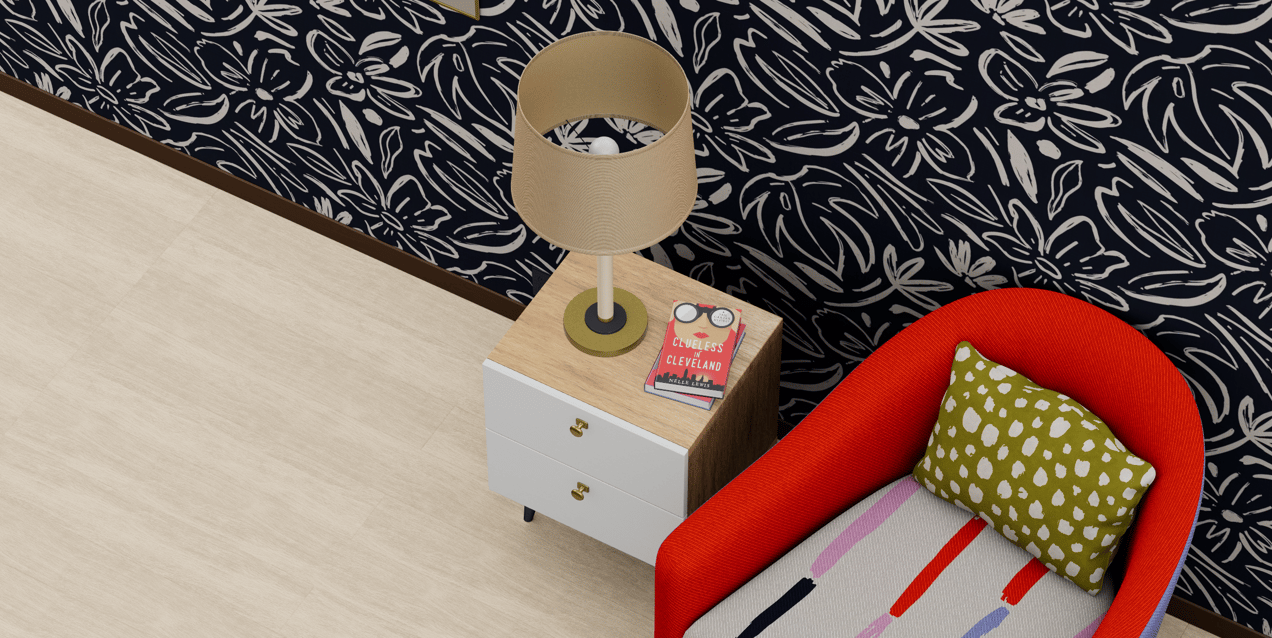 Room 3D mockup. Create presentations using Online Mockup Generator.