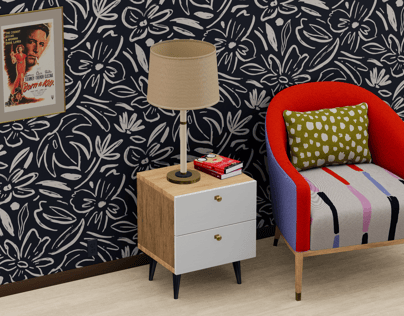 Room 3D mockup. Create presentations using Online Mockup Generator.