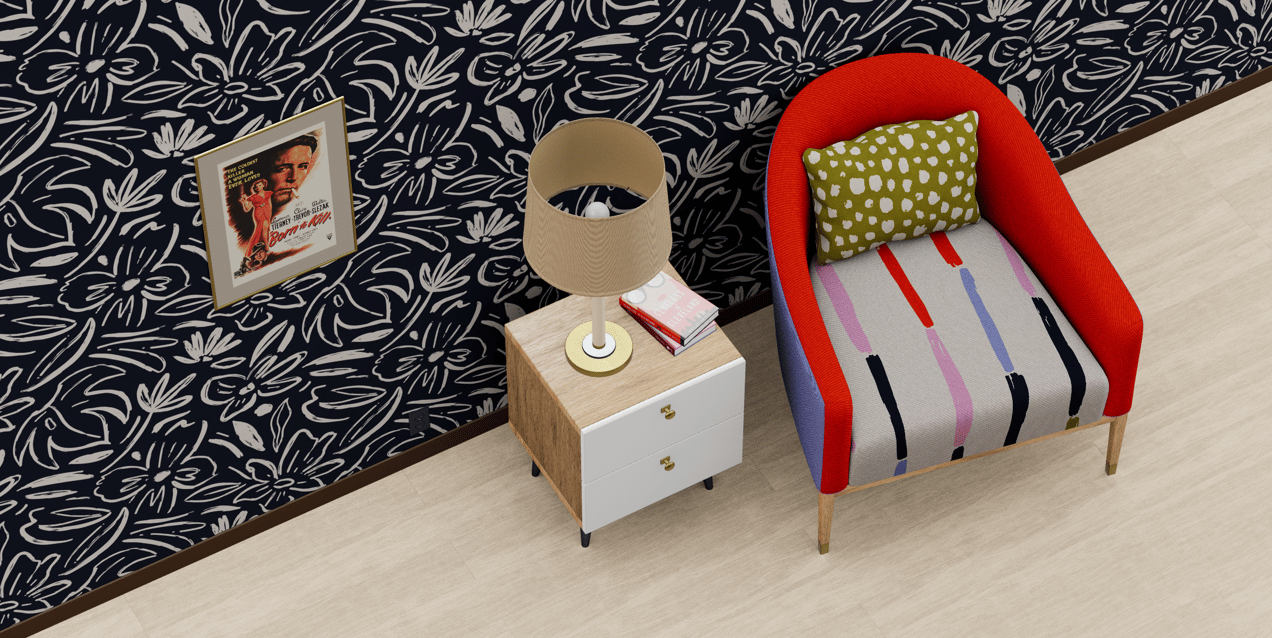 Room 3D mockup. Create presentations using Online Mockup Generator.
