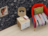 Room 3D mockup. Create presentations using Online Mockup Generator.
