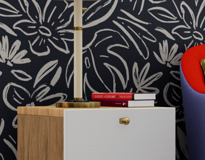 Room 3D mockup. Create presentations using Online Mockup Generator.