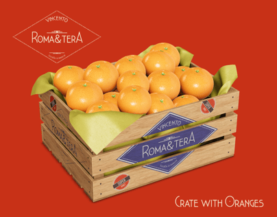 ProVisual — Crate with Oranges 3D mockup