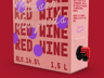 Carton Box with Dispenser. Wine Box Mockup. Edit online!