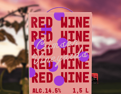 Carton Box with Dispenser. Wine Box Mockup. Edit online!