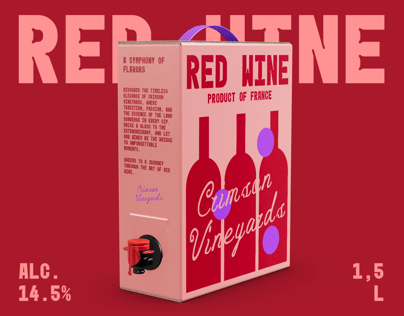 Carton Box with Dispenser. Wine Box Mockup. Edit online!